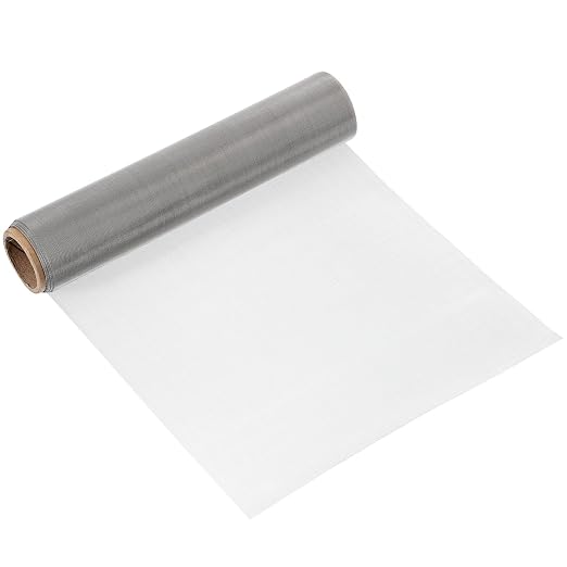 uxcell 60 Mesh 79" x 10" Woven Wire Mesh, 304 Stainless Steel Air Vent Filter