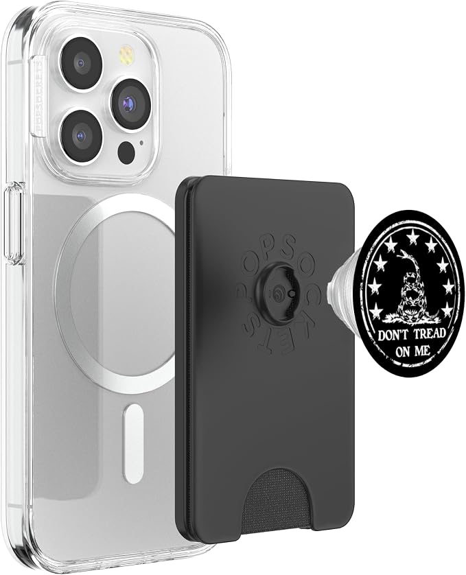 Awesome! graphic 2nd Amendment grip for your phone!! PopSockets PopGrip: Swappable Grip for Phones &amp Tablets