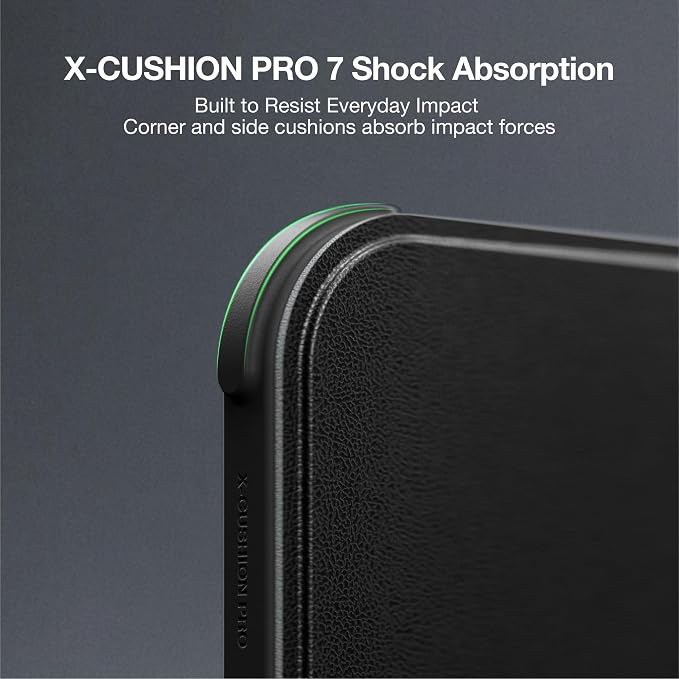 AMAZINGTHING for iPad Air 11-Inch M4/M3/M2 [Titan MAX Weave Case] Rugged Aramid Fiber Back X-Cushion PRO 7 Shock Absorption Y-Fold Multi-Angle Stand Built-in Stylus Pen Durable Nylon Black