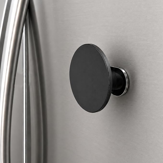 Maxby Fridge Magnetic Phone Holder Compatible with MagSafe Attaches Magnetically to Refrigerator Door or Side.