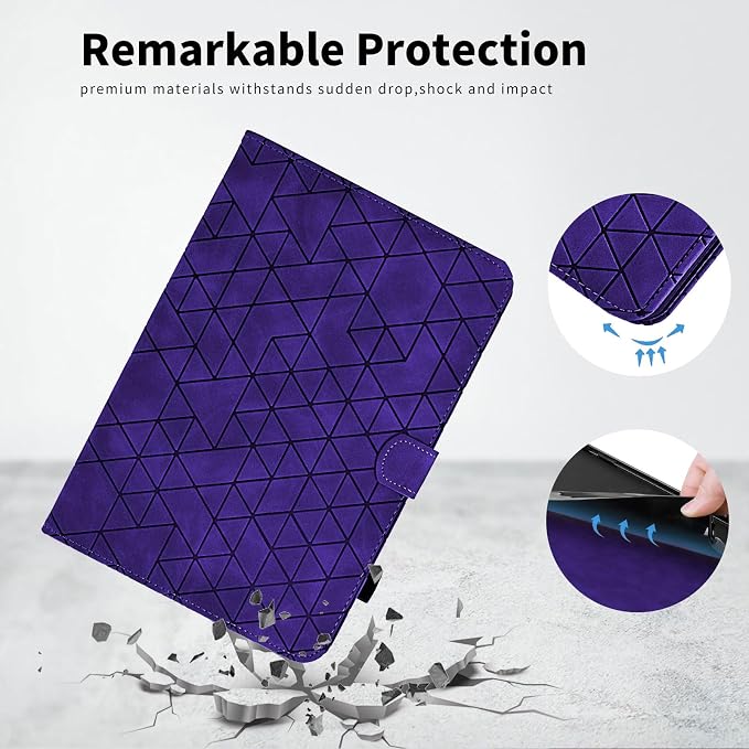 Case for iPad mini 5 2019/Mini 4 2015 (5th/4th Generation 7.9 inch) Multi-Angle Viewing PU Leather Folio Case with Magnetic Clasp for iPad mini 3/2/1 Auto Wake/Sleep Smart Tablet Cover Black