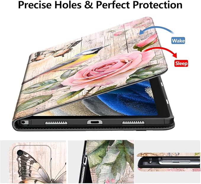 Case for Amazon Fire 7 Tablet 2019/2017 Release 9th/7th Generation PU Leather Smart Protective Cover with Auto Sleep/Wake for Fire 7 2019Dog Wearing Witch Hat Pumpkin