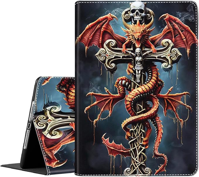 Case for iPad 9th/8th/7th Generation 2021/2020/2019 iPad 10.2 Inch Also Fit iPad Air 3th Gen 2019/iPad Pro 10.5 inch，Standing Cover with Auto Sleep/WakeCute Black Cat