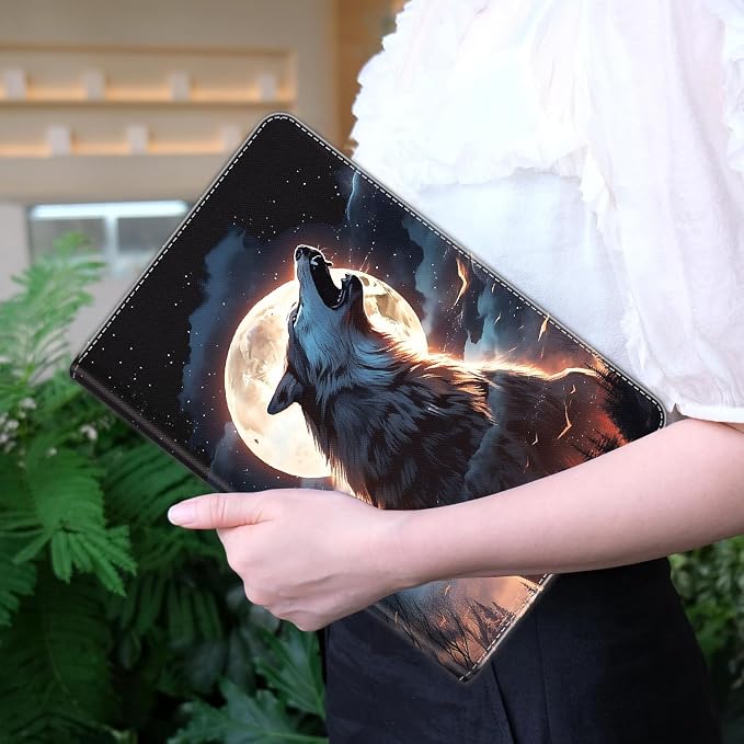 Case for iPad 10.2/10.5，iPad 9th/8th/7th Gen，for iPad 10.2 inch 2021/2020/2019/iPad Air 3rd Gen/Pro 10.5 - Slim Fit Standing Cover with Auto Sleep/Wake，Frog Playing Guitar
