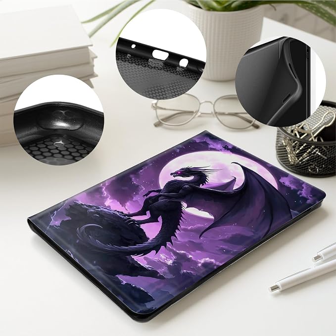 Case for All-New 7 Kindle Paperwhite 12th Gen 2024 &amp Kindle Colorsoft Signature EditionPU Leather Cover with Auto Sleep Wake FeatureAmerican Flag Eagle