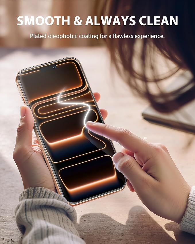 PDDKISS 2 Pack Screen Protector for iPhone 12/iPhone 12 Pro (2020) 6.1 inch Shatterproof Tempered Glass