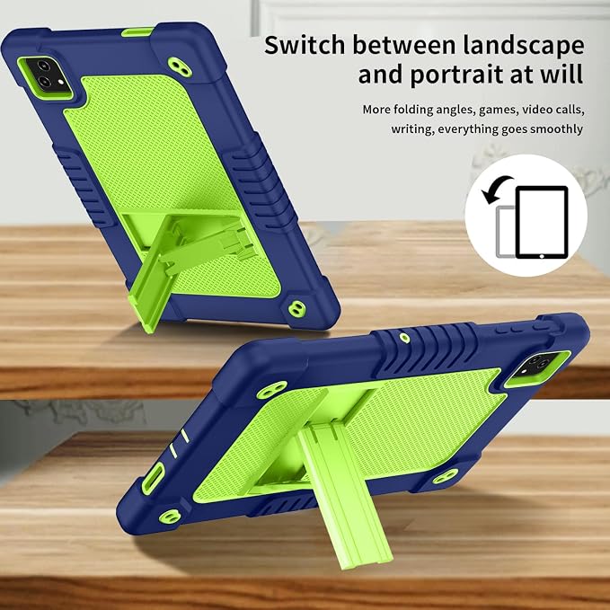 for Revvl Tab 5G Tablet Case 10.36 inch 2023for T-Mobile Revvl Tab 5G Tablet CaseHeavy Duty Shockproof Cover with Strap Kickstand for T-Mobile Revvl Tab 5G 10.36 inch (Black)