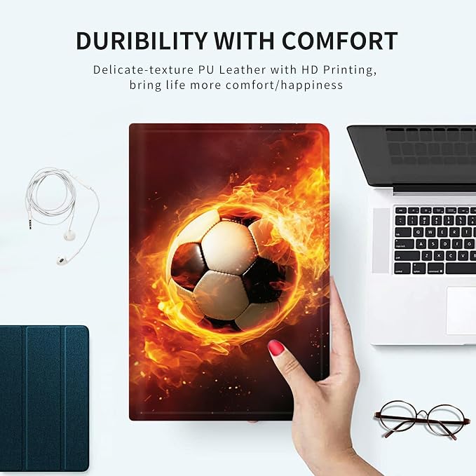Case for Kindle Fire HD 10 &amp 10 Plus Tablet 10.1 (13th/11th Generation 2023/2021 Release) Lightweight Slim PU Leather Adjustable Multi-Angle Smart Shell Cover with Auto Wake/SleepA Flowers Art