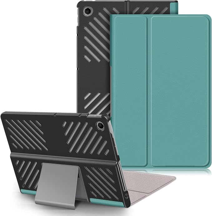 Case Compatible with Lenovo Tab Plus Tablet 2024 Folio Case for Lenovo Tab Plus 11.5 inch (TB351FU) Hard Shell Smart CoverBlack