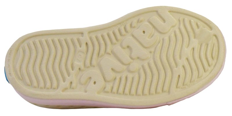 Native Shoes Unisex-Kids Jefferson Sneakers, Bone White/Milk Pink, 4 Big Kid