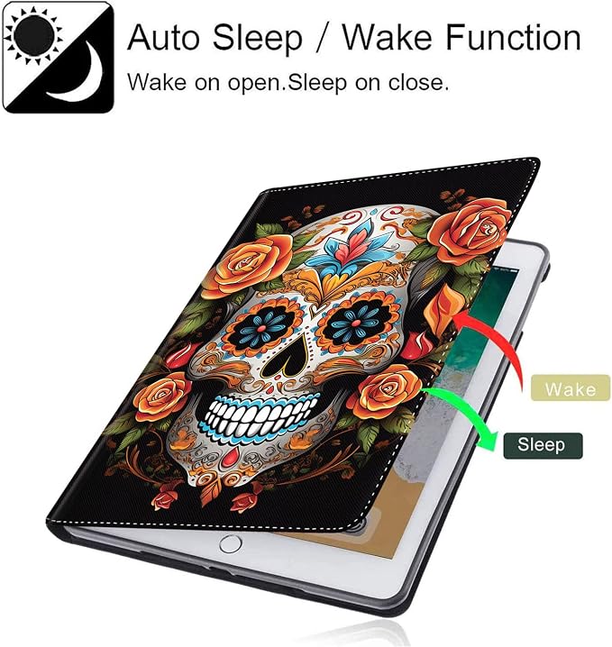 Case for New iPad (A16) 11th Generation 11 Inch 2025for iPad 10th Generation 2022 10.9 Inch Multi-Angle Stand Smart Cover Shockproof with Auto Wake/Sleep Baby Dragon