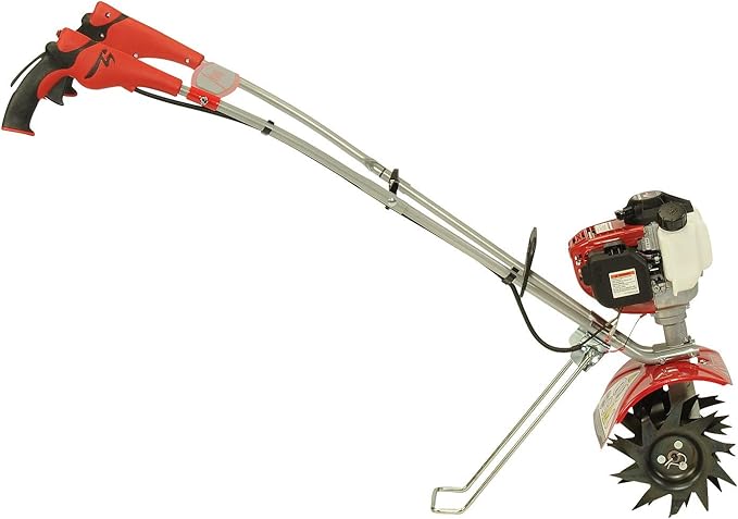 Mantis 7940 4-Cycle Tiller Cultivator Powered by Honda – Lightweight, Powerful and Compact - No Fuel Mix, Sure-Grip Handles – Built To Be Durable and Dependable
