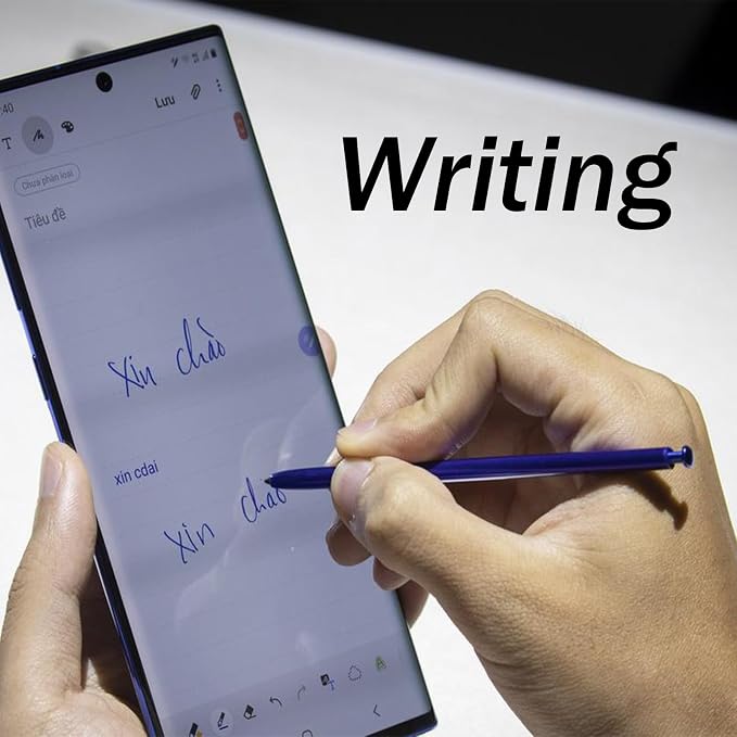 Galaxy Note 10 S Pen withBluetooth Note 10 Stylus Pen Replacement for Samsung Galaxy Note10/ Note 10+ Note 10 Plus and Note 10 5G S Pen(Aura Blue)