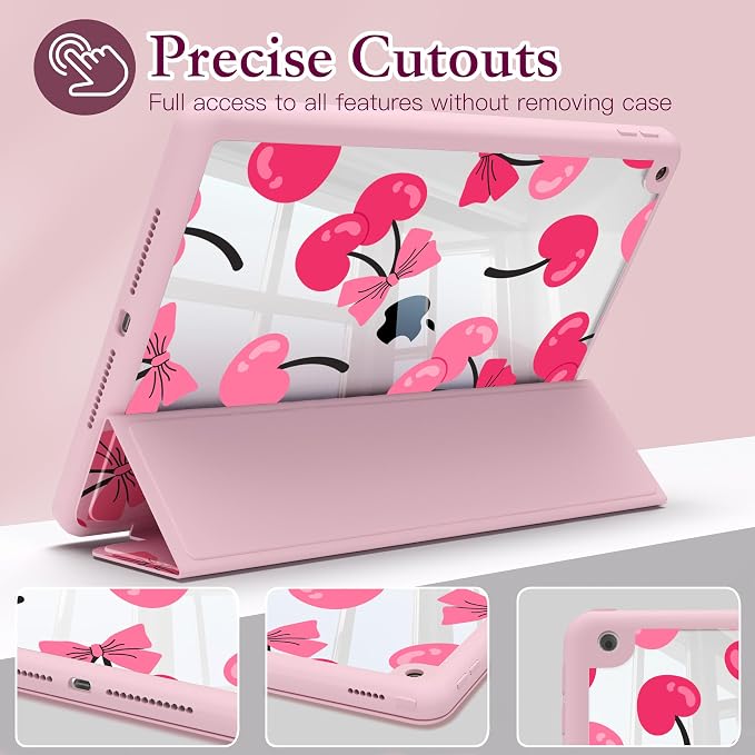 CISSOOK Compatible with iPad 9th/ 8th/ 7th Generation Case 10.2 Inch (2021/2020/2019 Release) Protective Shell with Pencil Holder Astronaut