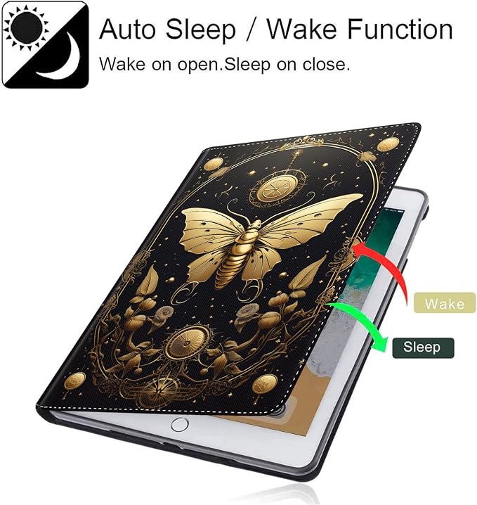 Case for Samsung Galaxy Tab S10 FE Plus 5G Multi-Angle Stand Smart Cover Shockproof with Auto Wake/Sleep for Galaxy Tab S10 FE+ 13.1 Inch (SM-X620/SM-X626B) 2025 Magic Mushrooms Fungus