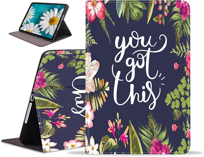 Case for Samsung Galaxy Tab S5e 10.5 inch 2019 Tablet [SM-T720/T725/T727] Slim PU Leather Case Adjustable Stand with Auto Wake/Sleep - Bible Verse Proverbs 31:25