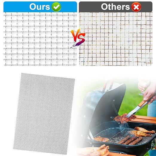 Stainless Steel Wire Mesh Screen 4Pcs Anti-Rusted Air Vent Mesh 8.4"X12"