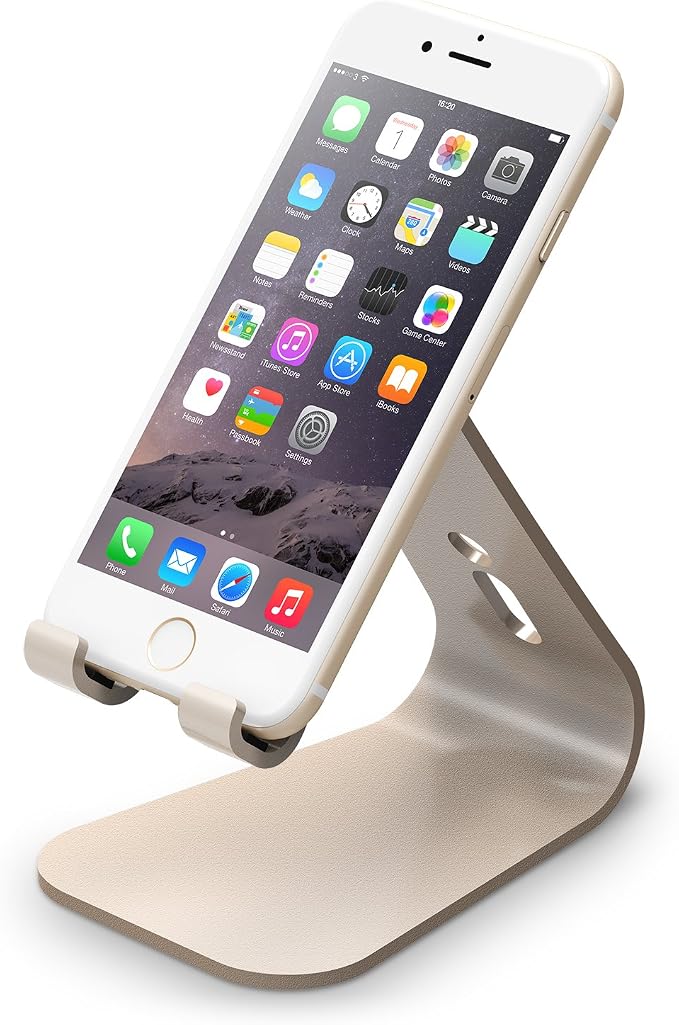 elago M2 Stand for All iPhones and Galaxy Smartphones (Angled Support for FaceTime) (Black)