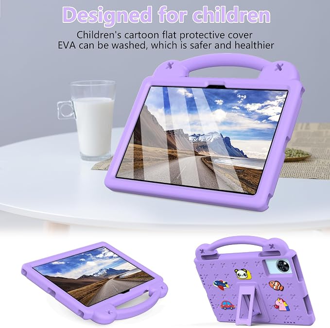 Case for Lenovo Idea Tab 11 inch 2025 (TB336) Kids EVA Shockproof Cover with Stand Handle for Lenovo Idea Tab 11''/ K11 Gen 2 Tablet Blue