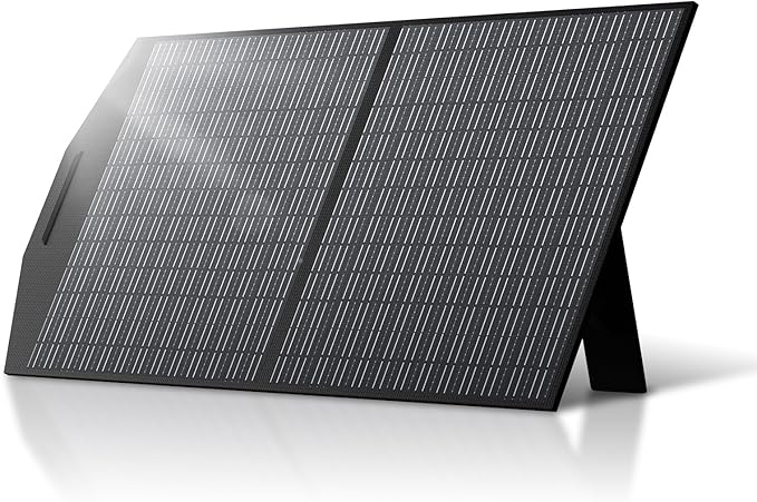 ALLPOWERS SP027 100W Foldable Solar Panel,23% Efficient IP67 Waterproof for Power Station, Camping, RV&Home Use, Compact Portable Design（SP027-100W