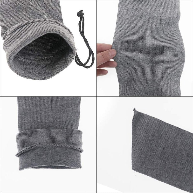 Junsen 6 Pieces Gun Socks Case Sleeve,54 Inch Knit Gun Socks for Rifles, Extra-Wide Rifle Sock, Suitable for Rifles with Scopes Protection Accessories