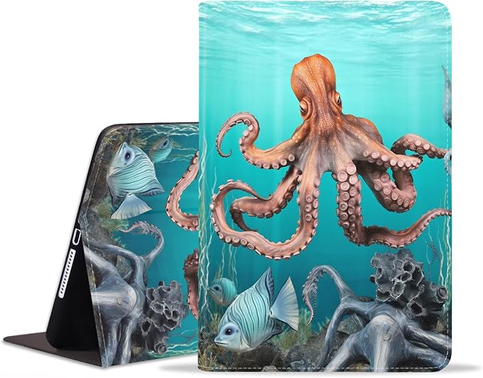 Case for Samsung Galaxy Tab S10 Lite/ S10 FE/ S9 FE 5G 10.9 Inch/ S9 11 Inch - Slim PU Leather Folding Stand Folio Cover with Auto Sleep/Wake - African American Girl