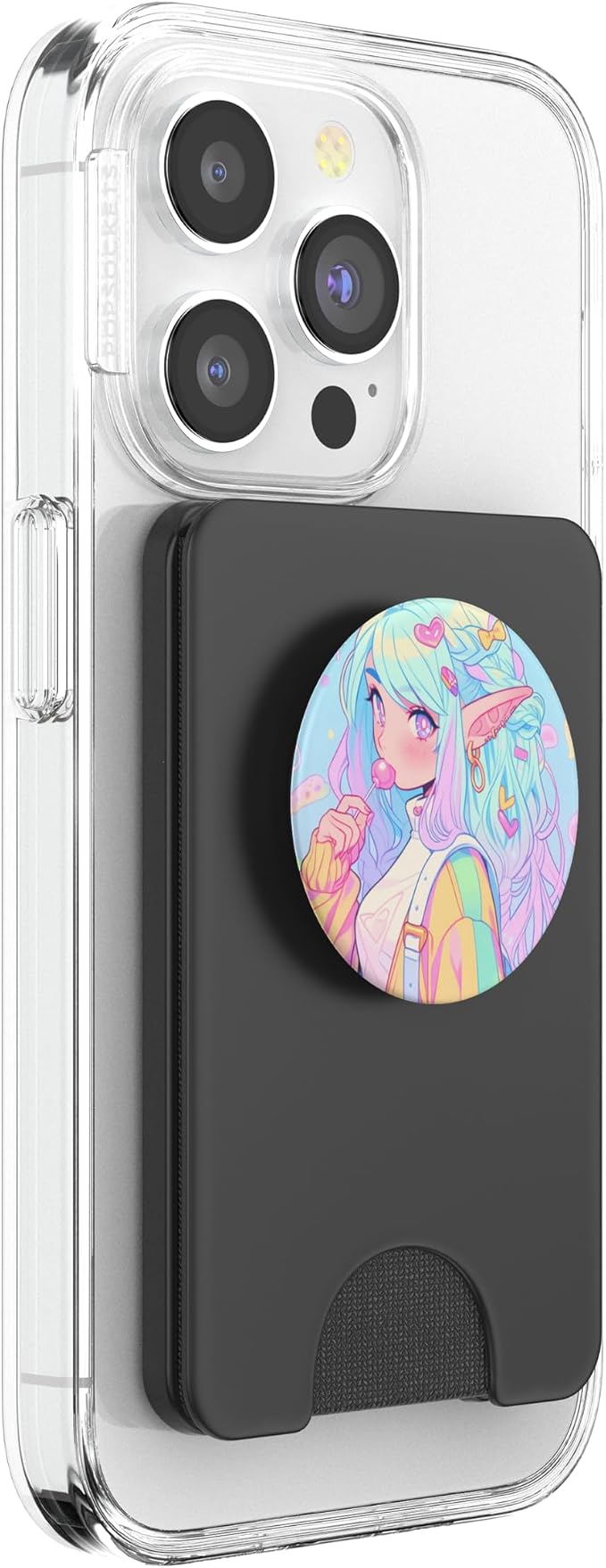 Anime Girl Pastel Kawaii Waifu Elves Girl PopSockets PopGrip for MagSafe