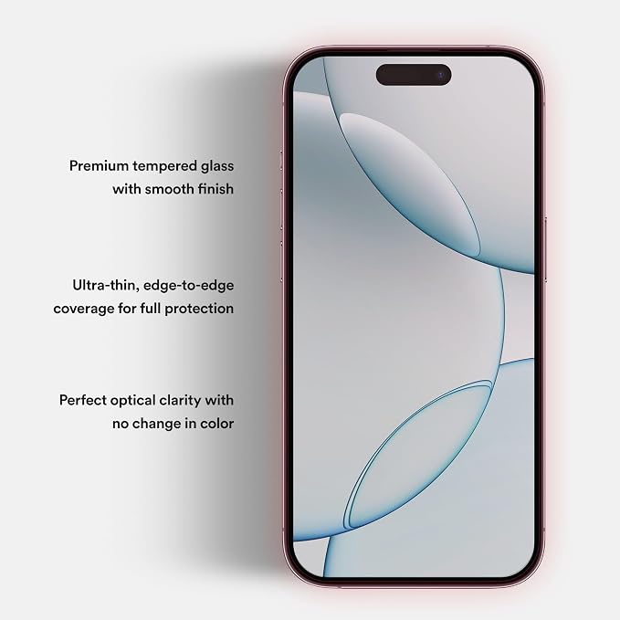 BodyGuardz Red Light Converter Screen Protector – Passive Red Light Therapy for Face - Promotes Better Sleep Healthier Skin Reduced Eye Strain – 9H Tempered Glass Easy Install (Galaxy S26)