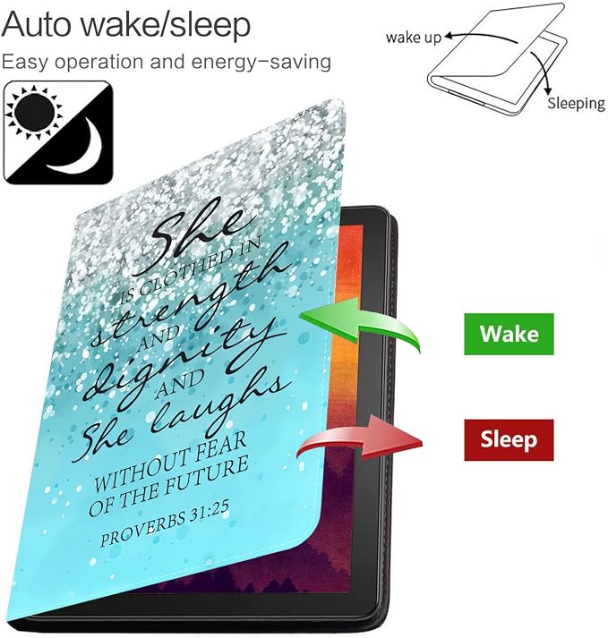 Case for Samsung Galaxy Tab S10 Lite/ S10 FE/ S9 FE 5G 10.9 Inch/ S9 11 Inch - Slim PU Leather Folding Stand Folio Cover with Auto Sleep/Wake American Flag &amp Bullets