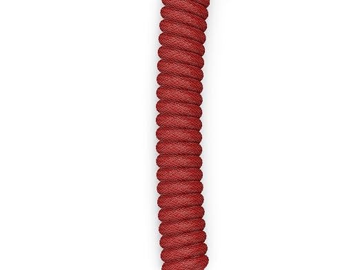 GLORIOUS Coiled Keyboard Cable – Coiled USB C Cable Artisan Braided Cables for Mechanical Gaming Keyboard Coiled Cable - Custom Keyboard Cable (Cobalt Blue)