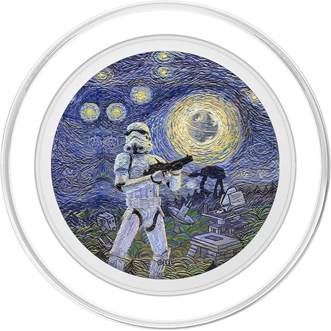 Star Wars Starry Night Stormtrooper PopSockets Adhesive PopGrip
