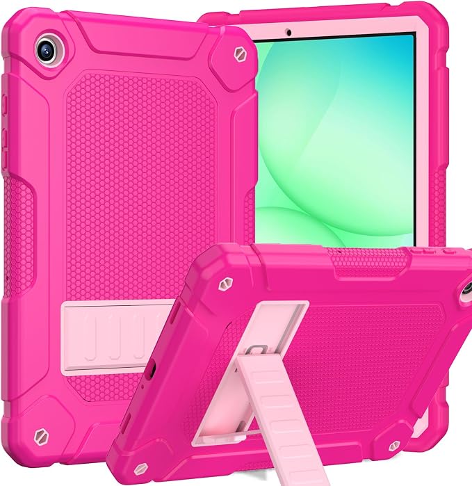 BMOUO Case for Samsung Galaxy Tab A11+ Plus/A9+ Plus 11 Inch 2026/2024 Heavy Duty Shockproof Rugged High Impact Protective Galaxy Tab A11 Plus/A9 Plus Case Black