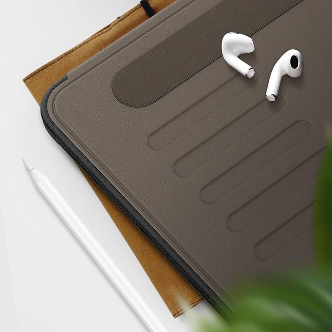 Case for iPad (A16) 11th/10th Generation 11''/10.9'' 2025/2022: Shockproof Protective Case with Hand/Shoulder Strap Pencil Holder Rotate Stand Screen Protector Black
