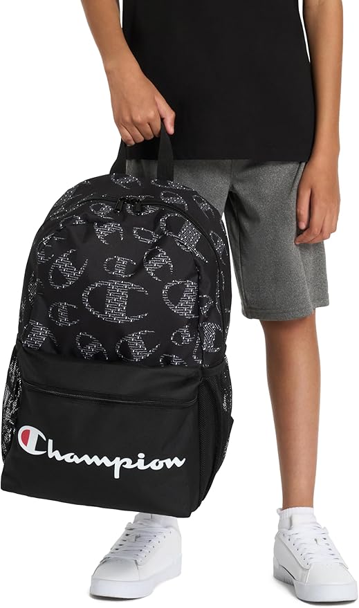Champion Merit Backpack, Black Grey, OS