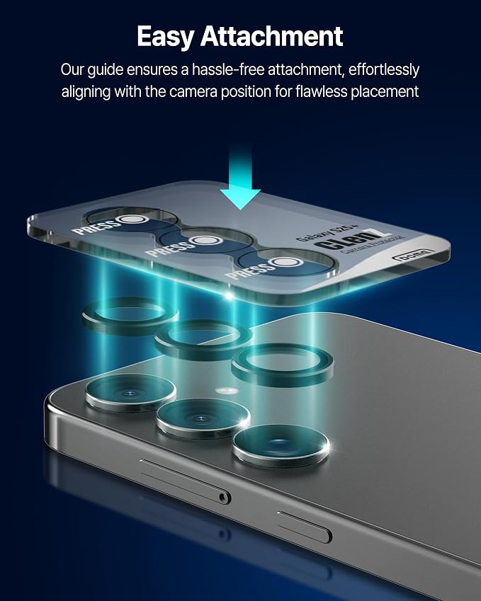 DOME GLASS Whitestone Camera for Samsung Galaxy S25 - Ring Type [HD Clarity] Tempered Glass Lens Protector [2Pack]