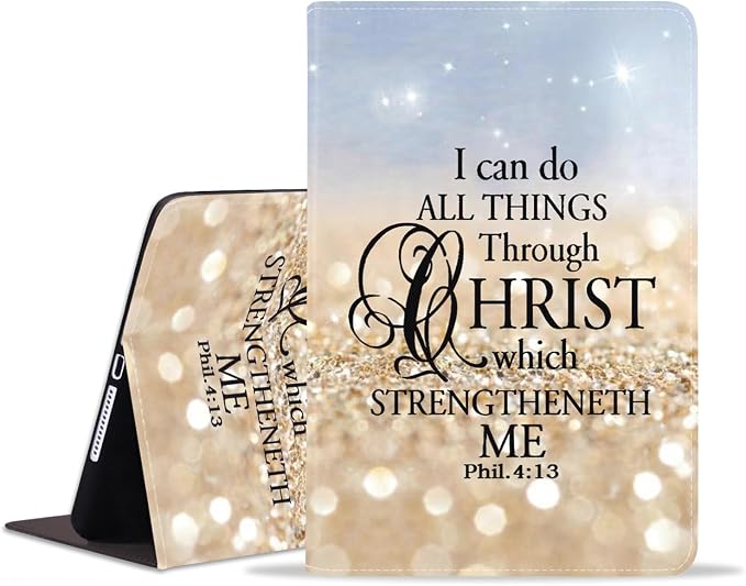 Case for Samsung Galaxy Tab S10 Lite/ S10 FE/ S9 FE 5G 10.9 Inch/ S9 11 Inch - Slim PU Leather Folding Stand Folio Cover with Auto Sleep/Wake American Flag &amp Bullets