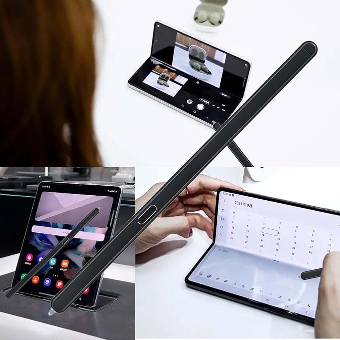 2 Pack Black Galaxy Z Fold 6/5 S Pen Compatible with Samsung Galaxy Z fold6/5 (EJ-PF946BBEGUS) Stylus Pen for Galaxy Z Fold 6 Fold Edition
