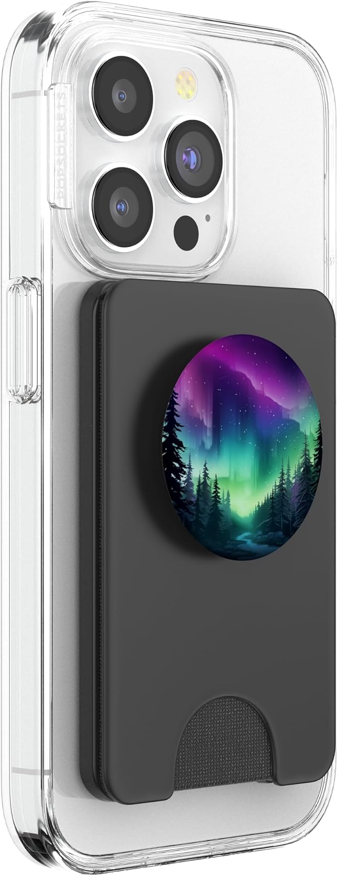 Aurora Borealis Dark Sky Nature Light Display PopSockets Adhesive PopGrip