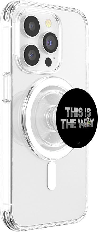 Star Wars The Mandalorian Mando &amp the Child This Is The Way PopSockets Adhesive PopGrip