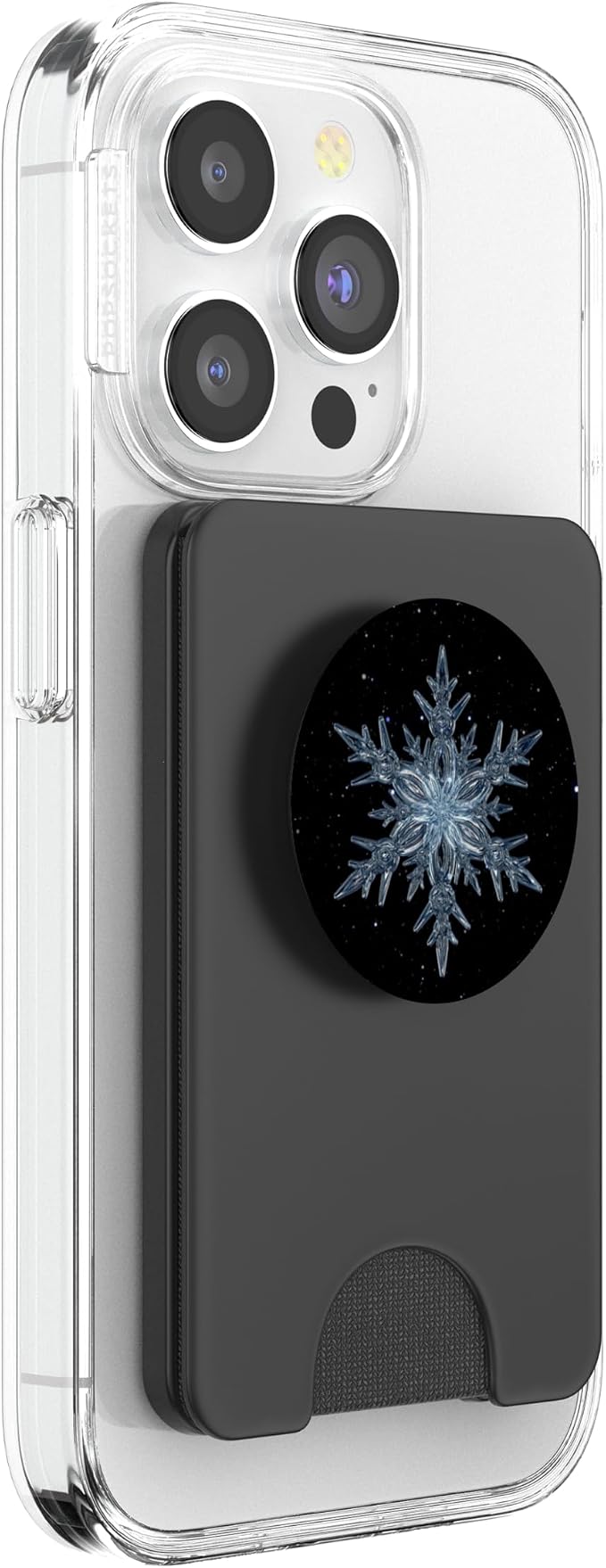 Beautiful Ice Crystal Snowflake Winter is Coming PopSockets Adhesive PopGrip