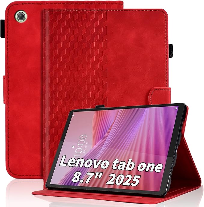 Case for Lenovo Tab M11/Tab K11 LTE 11 2024 Cover (Model:TB330FU) Magnetic PU Leather Folio Adjustable Stand Case Foldable Card Holder Multi-Angle Lenovo Tab M11Black