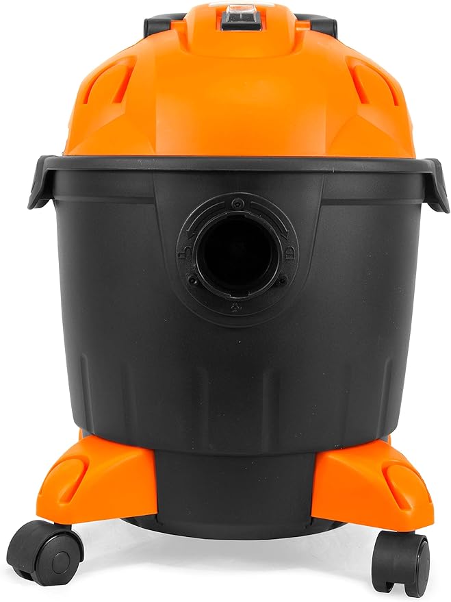 WEN VC4710 10-Amp 5-Gallon Portable HEPA Wet/Dry Shop Vacuum and Blower with 0.3-Micron Filter, Hose, and Accessories,Orange