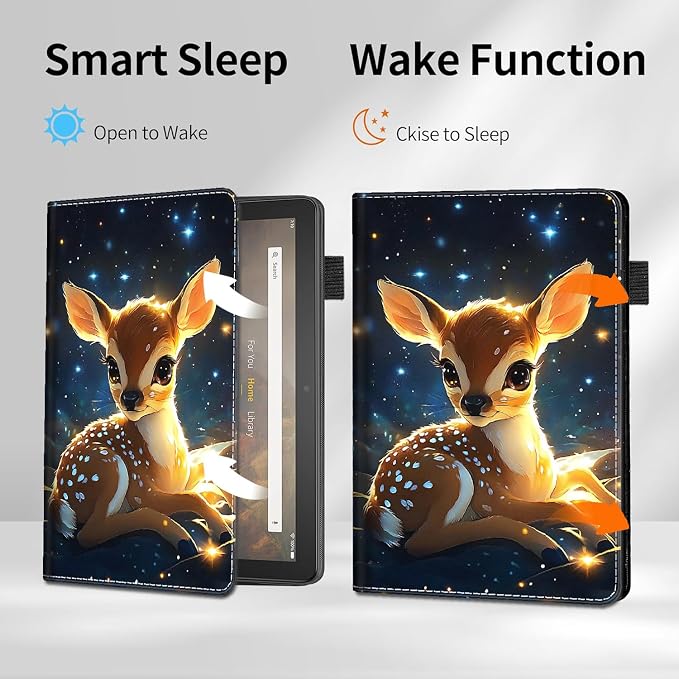 Case for Amazon Kindle Fire Max 11 Tablet (13th Generation 2023 Release) - Slim Fit Standing Cover with Auto Sleep/Wake for All-New Fire 11 Max Tablet Peach Blossom