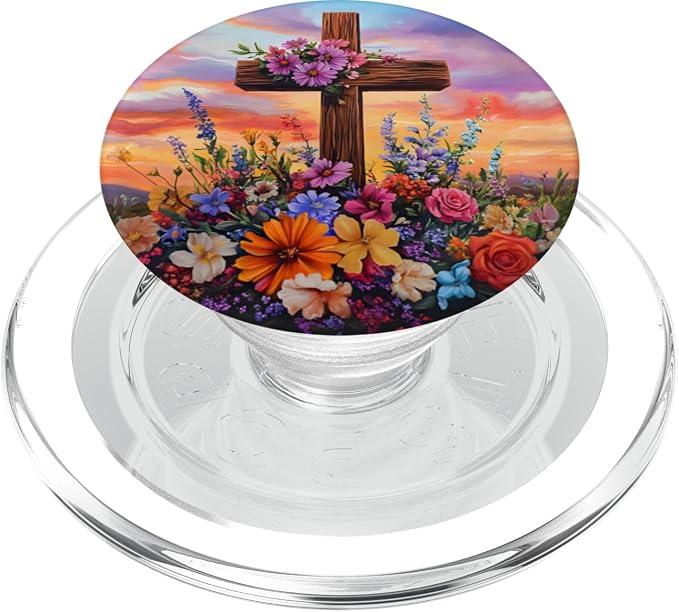 Christian Cross PopSockets Adhesive PopGrip