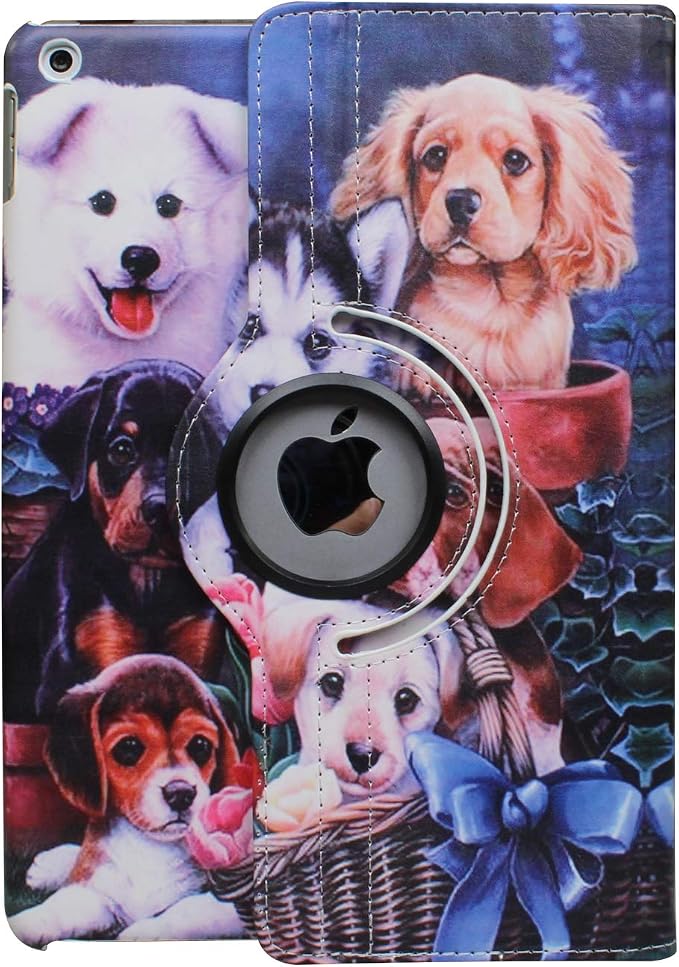 Case for ipad Pro 12.9 inch 3rd Generation 2018 Model A1876 A2014 A1895 A1983 360 Degree Rotating Smart Leather Auto Sleep/Wake Black