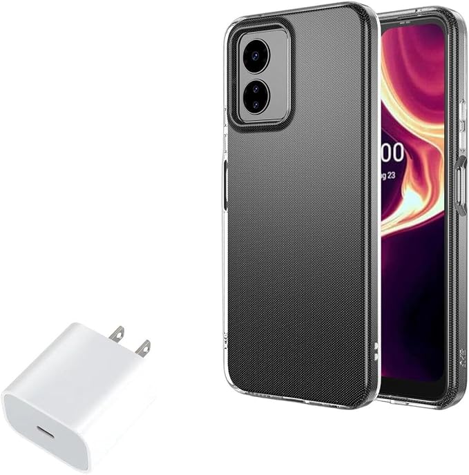 BoxWave Charger Compatible with Boost Celero5G SC - PD GAN miniCube (30W) 30W Tiny PD GAN Type-C Wall Charger - Winter White