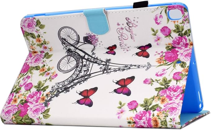 for Apple iPad 10.2 Case 2021/2020/2019 iPad 9th/8th/7th Generation Smart Cover with Pencil Holder [Auto Wake/Sleep] PU Leather Stand Folio Tri-fold Shockproof Thin Shell Colored Graffiti