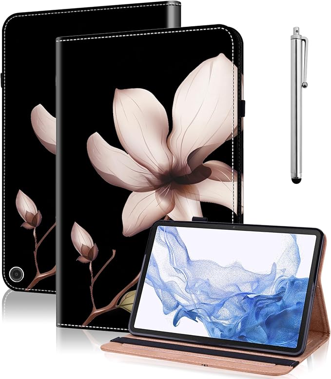 Case for Amazon Fire HD 10 and 10 Plus Tablet (13th/11th Generation 2023/2021 Release)PU Leather Slim Fit Folding Stand Cover - Brown Owl