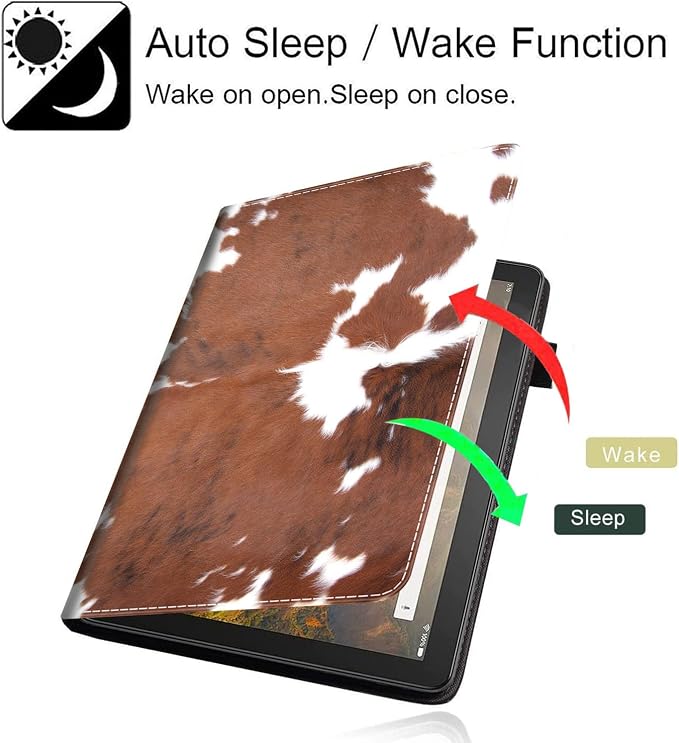 Case for All-New Kindle Fire HD 8 Tablet (12th/10th Generation 2020/2022 Release) &amp Fire HD 8 PlusPremium PU Leather Folio Stand Cover Case with Smart Auto Wake/Sleep Smoke Flag of Mexico Flag