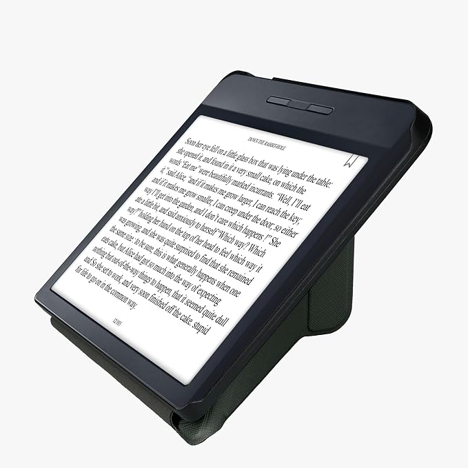 kwmobile Cover for Kobo Libra H2O Case - Slim PU Leather eReader Cover with Stand and auto Sleep funktion - Dark Blue